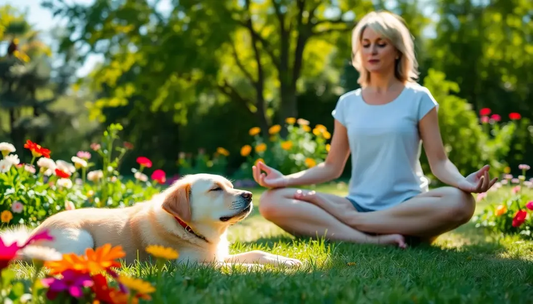 Finding mindful connections in shared tranquility.